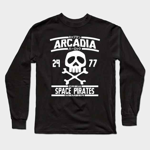 Space Pirates Crew Member Long Sleeve T-Shirt by buby87